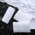 Toalha de banho Hotel spa Toalha de algodão Terry Branco